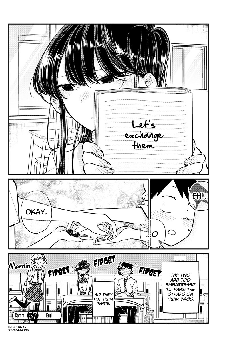 Komi-San Wa Komyushou Desu - Vol.4 Chapter 57: Photo Stickers