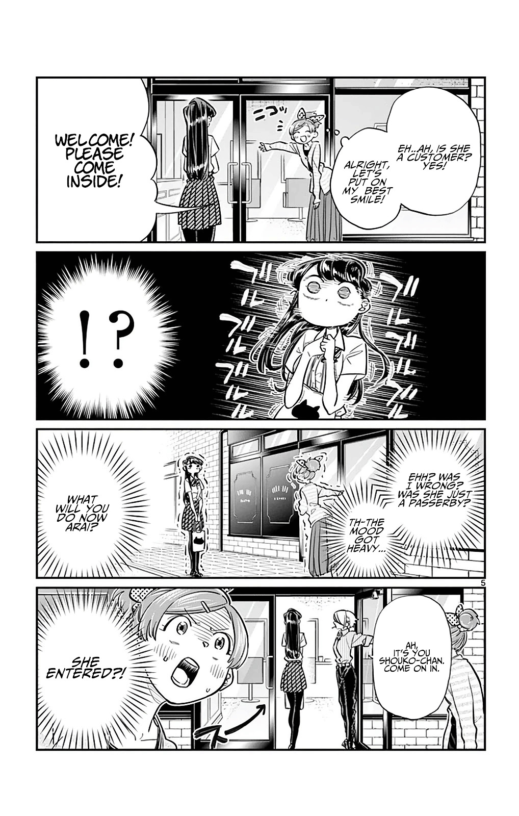 Komi-San Wa Komyushou Desu - Vol.2 Chapter 34: The Hair Salon