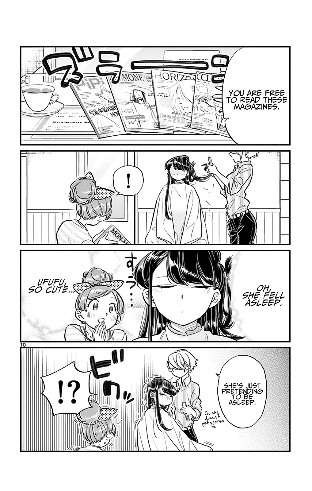 Komi-San Wa Komyushou Desu - Vol.2 Chapter 34: The Hair Salon