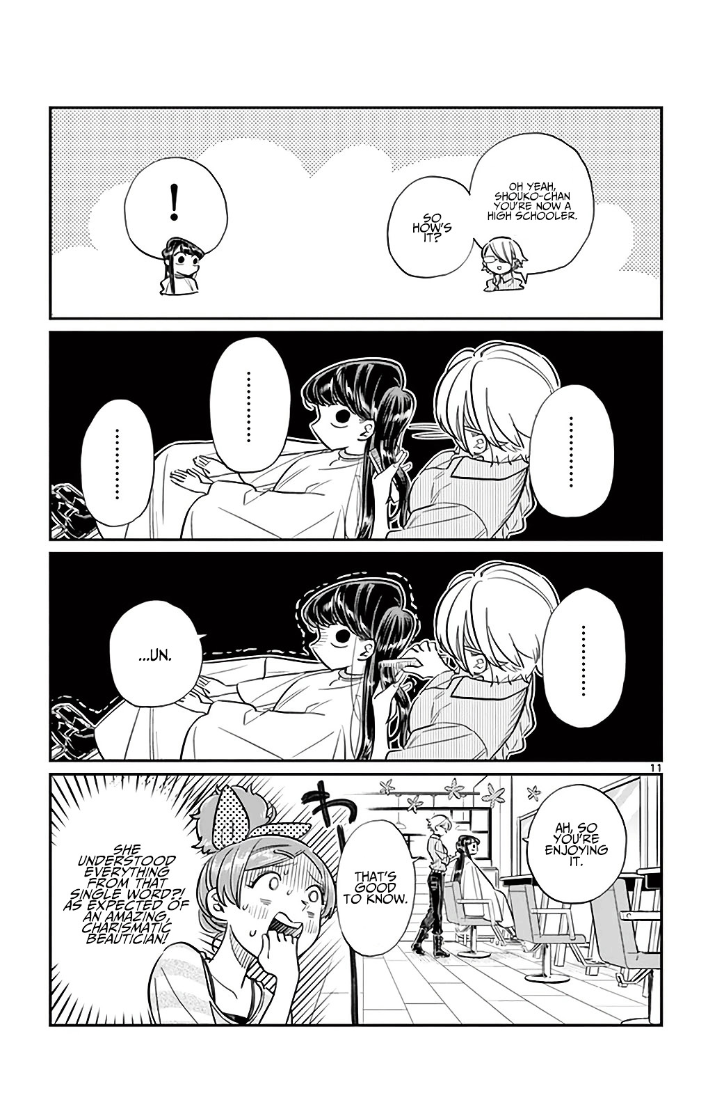 Komi-San Wa Komyushou Desu - Vol.2 Chapter 34: The Hair Salon