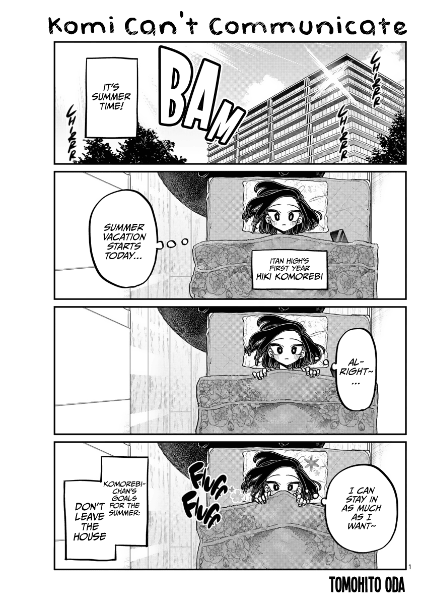 Komi-San Wa Komyushou Desu - Chapter 379: Komorebi's Summer Vacation