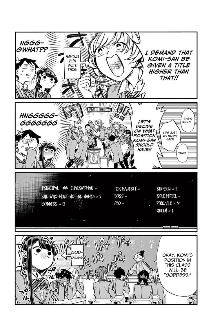 Komi-San Wa Komyushou Desu - Vol.1 Chapter 17: Class Decision