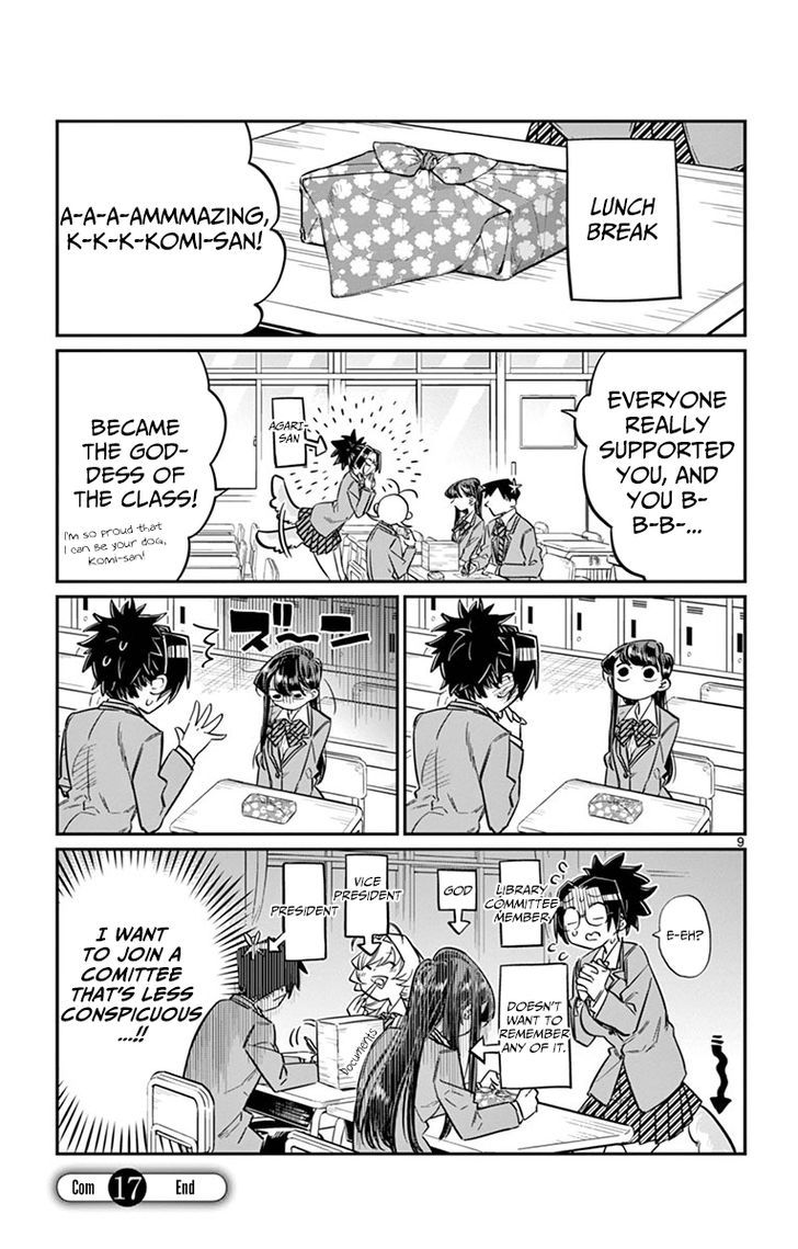 Komi-San Wa Komyushou Desu - Vol.1 Chapter 17: Class Decision