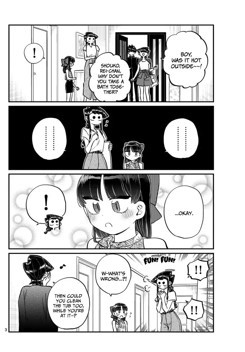 Komi-San Wa Komyushou Desu - Vol.13 Chapter 176: A Bath With Rei-Chan