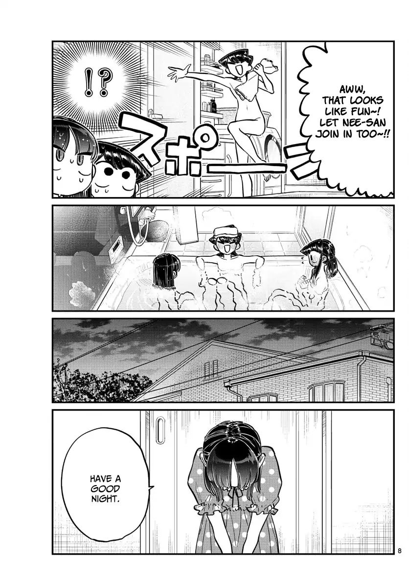 Komi-San Wa Komyushou Desu - Vol.13 Chapter 176: A Bath With Rei-Chan