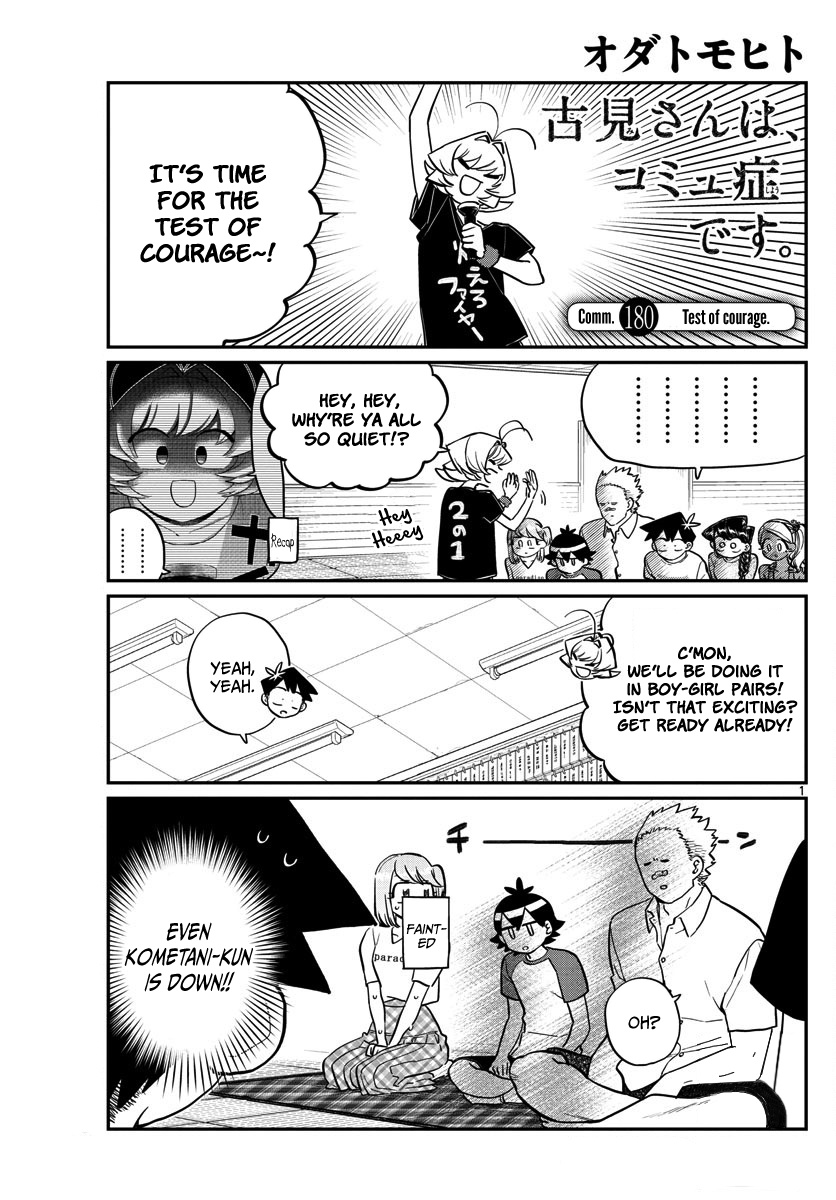 Komi-San Wa Komyushou Desu - Vol.13 Chapter 180: Test Of Courage