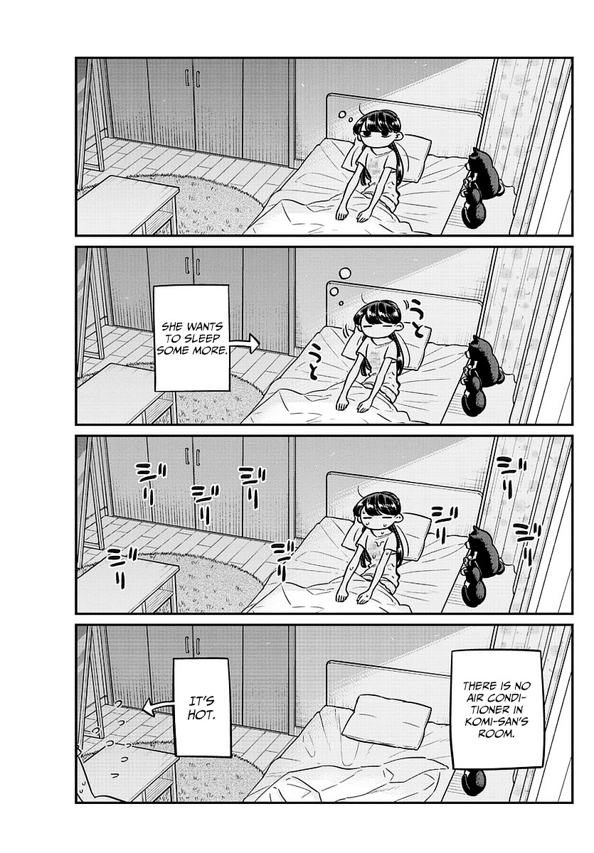 Komi-San Wa Komyushou Desu - Vol.4 Chapter 49: A Hot Day