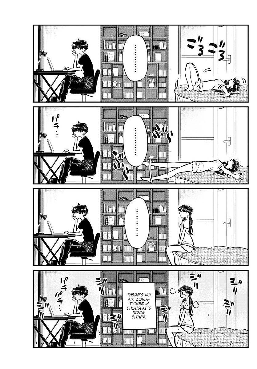 Komi-San Wa Komyushou Desu - Vol.4 Chapter 49: A Hot Day