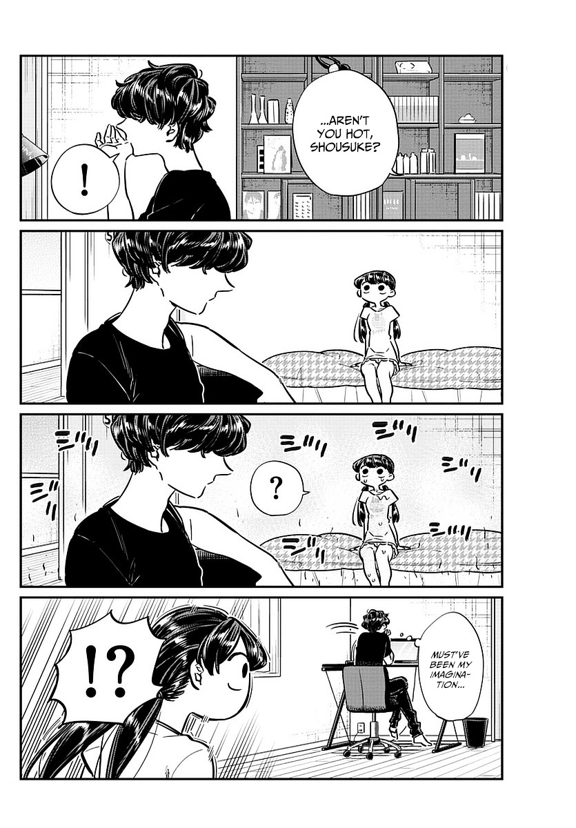 Komi-San Wa Komyushou Desu - Vol.4 Chapter 49: A Hot Day