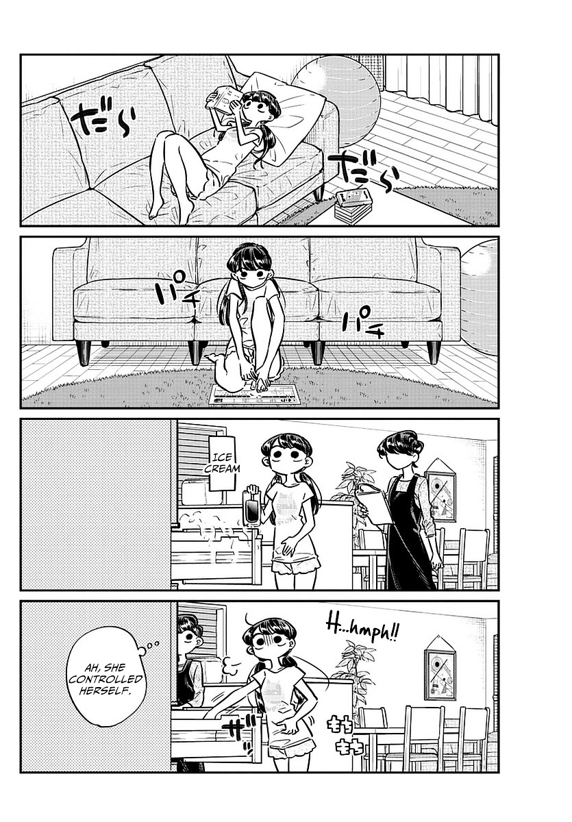 Komi-San Wa Komyushou Desu - Vol.4 Chapter 49: A Hot Day