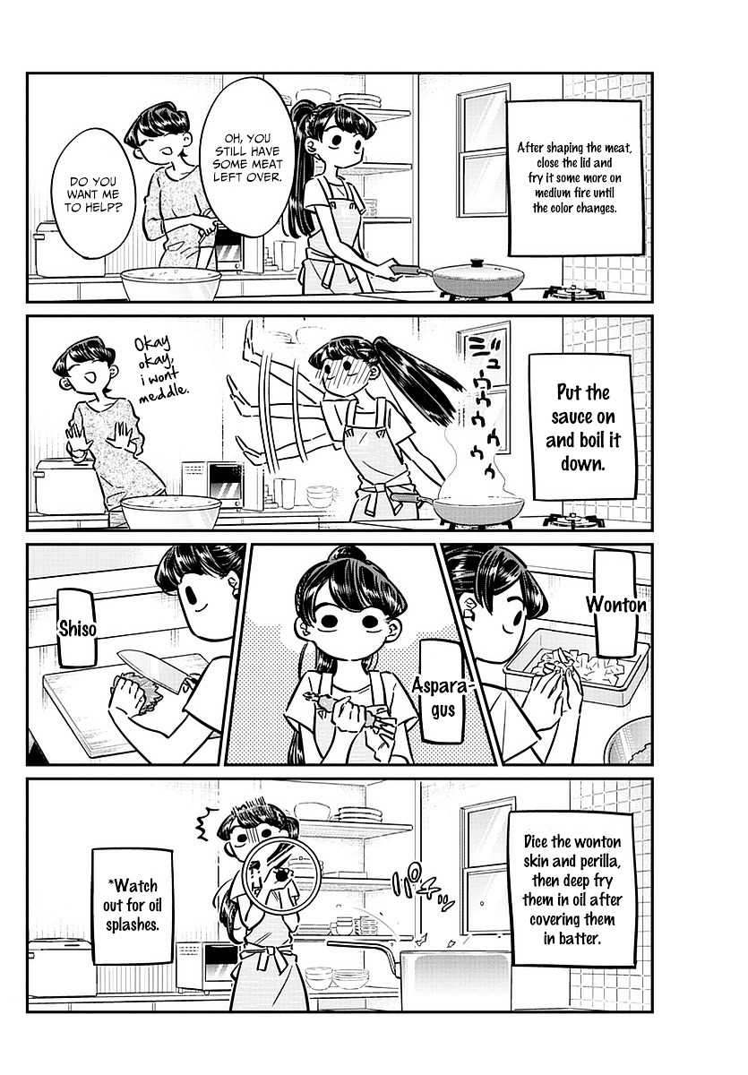 Komi-San Wa Komyushou Desu - Vol.4 Chapter 49: A Hot Day