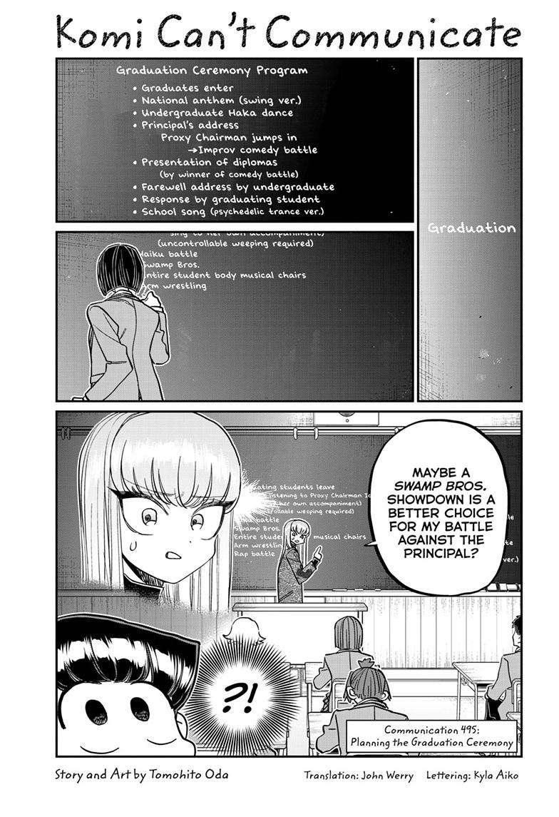 Komi-San Wa Komyushou Desu - Chapter 495