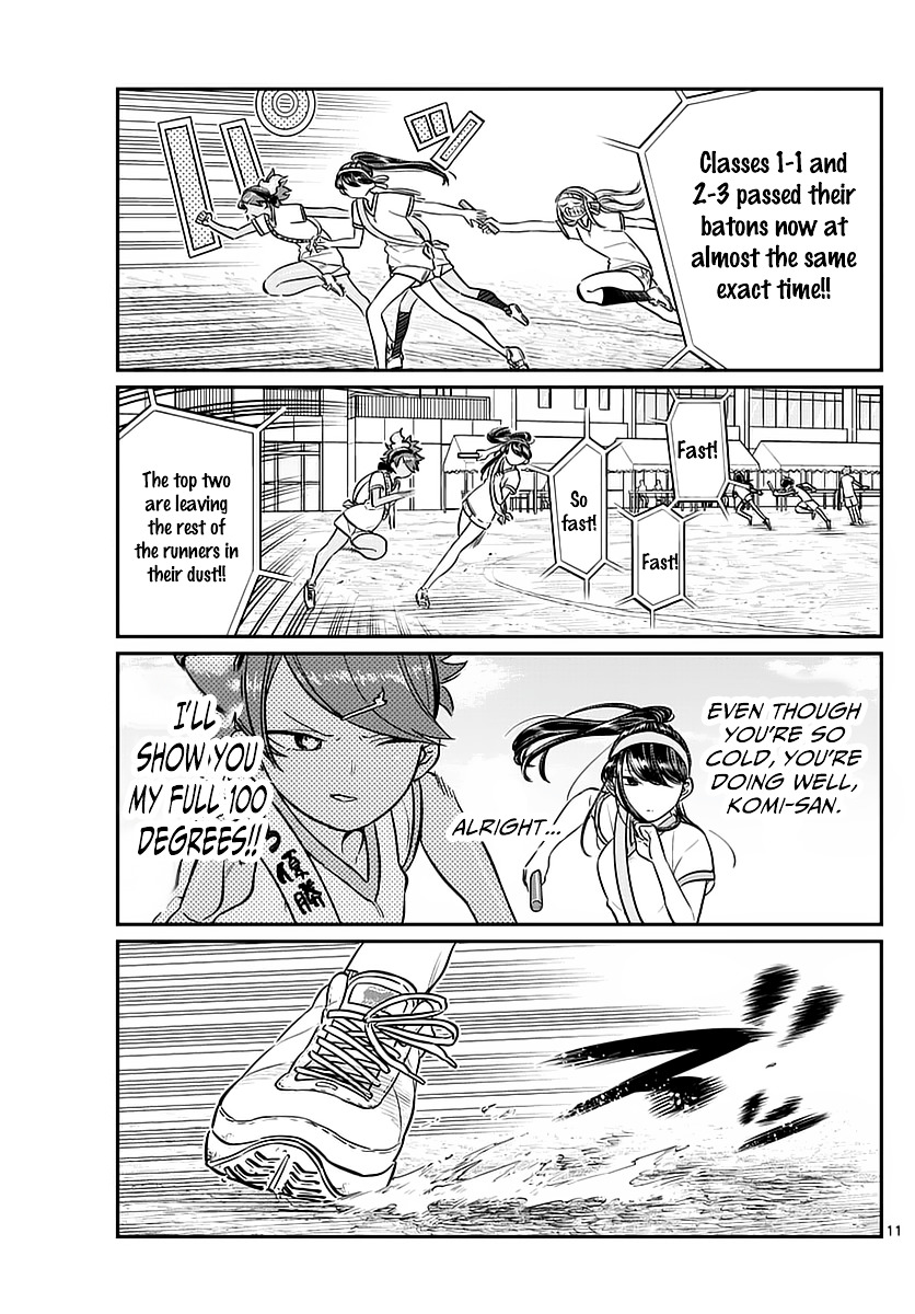 Komi-San Wa Komyushou Desu - Vol.4 Chapter 55: Sports Festival Part 2