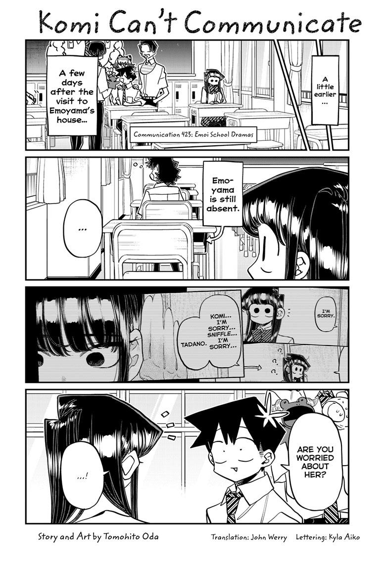 Komi-San Wa Komyushou Desu - Chapter 423