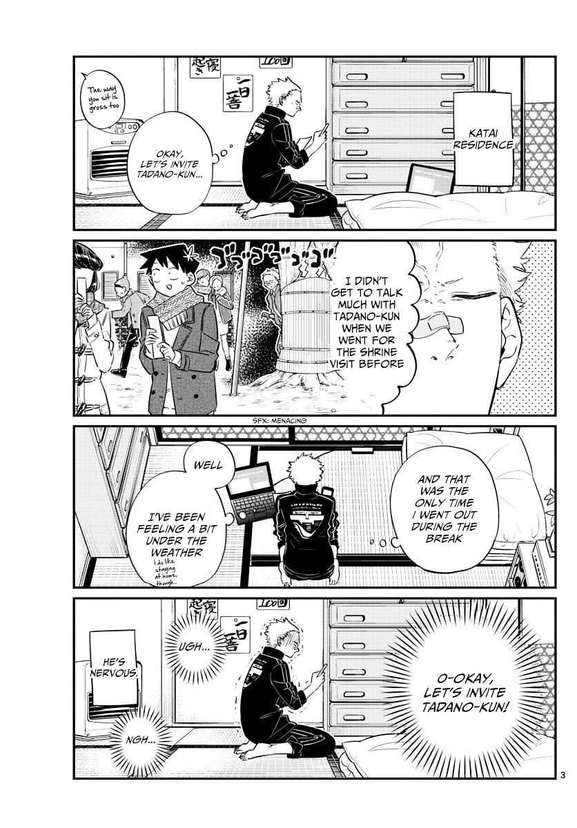 Komi-San Wa Komyushou Desu - Vol.7 Chapter 95: Ice Skating