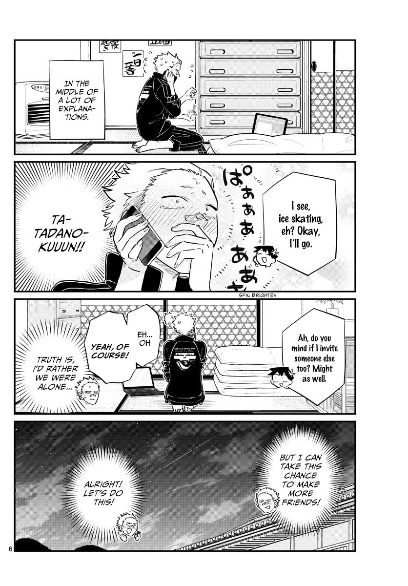 Komi-San Wa Komyushou Desu - Vol.7 Chapter 95: Ice Skating