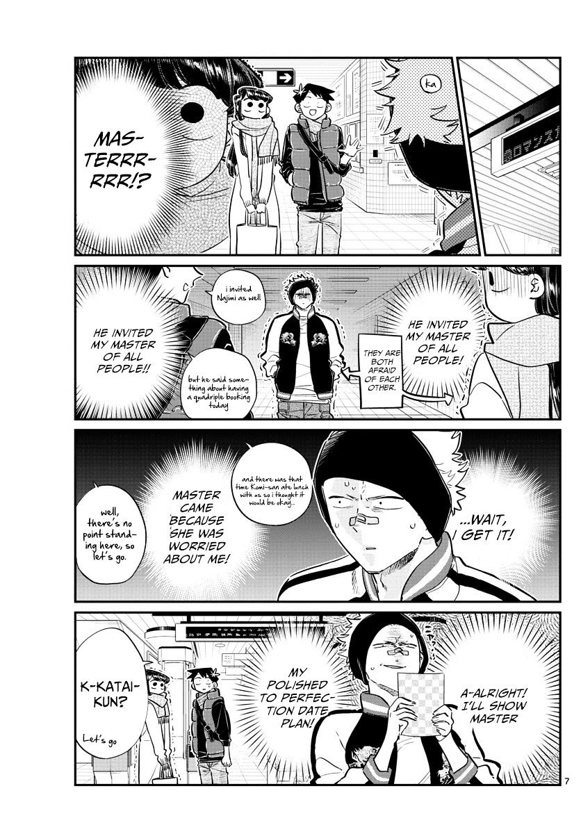 Komi-San Wa Komyushou Desu - Vol.7 Chapter 95: Ice Skating