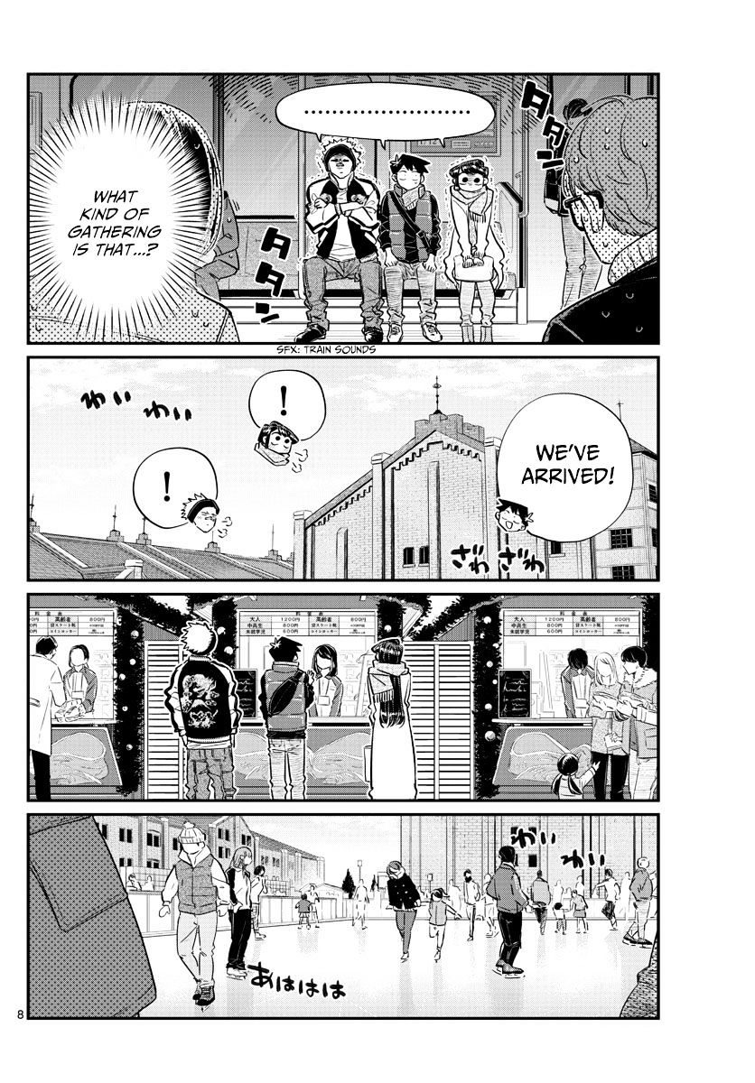 Komi-San Wa Komyushou Desu - Vol.7 Chapter 95: Ice Skating