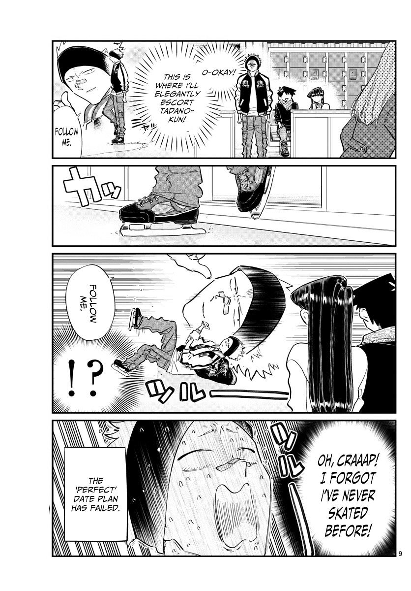 Komi-San Wa Komyushou Desu - Vol.7 Chapter 95: Ice Skating