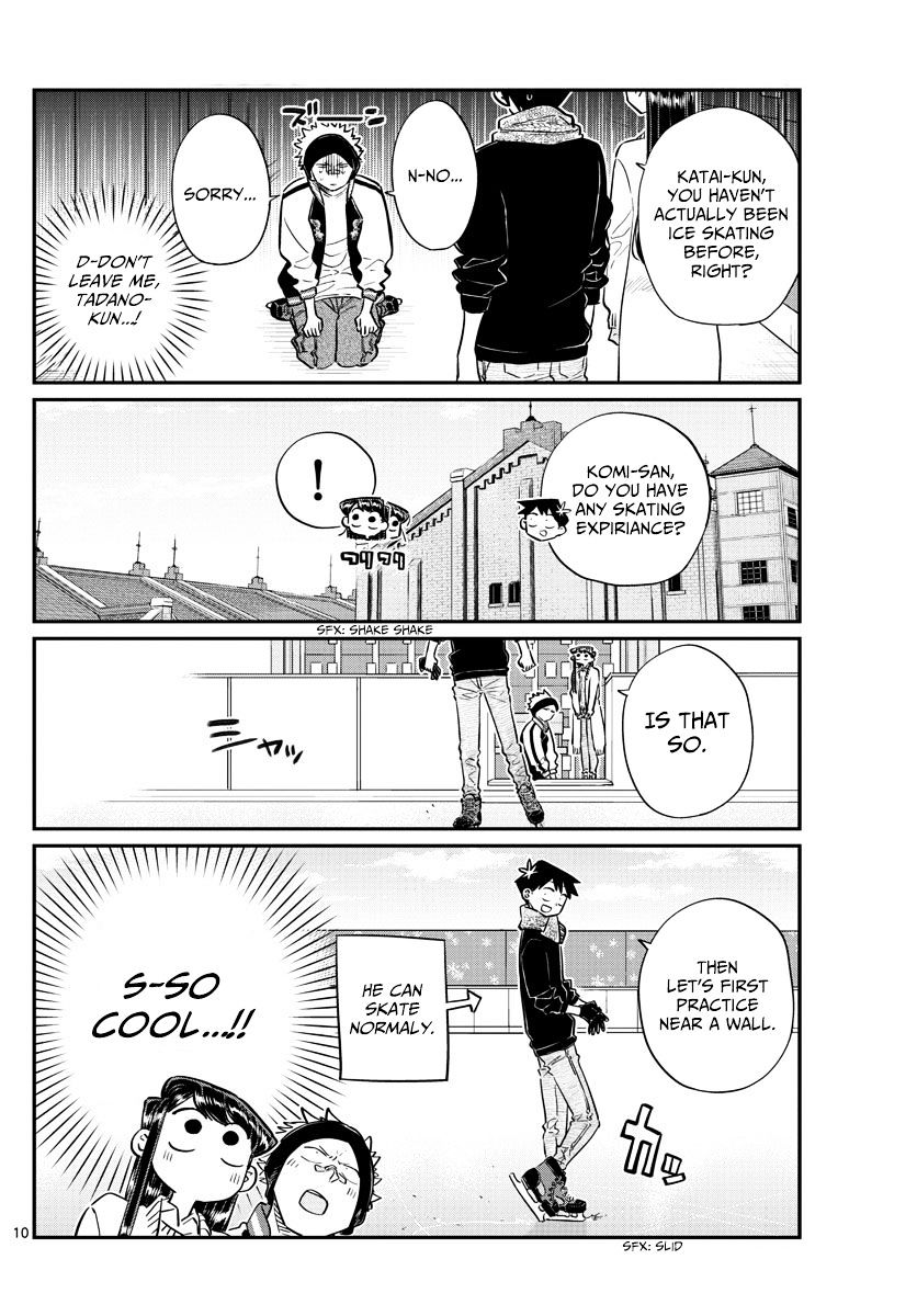 Komi-San Wa Komyushou Desu - Vol.7 Chapter 95: Ice Skating