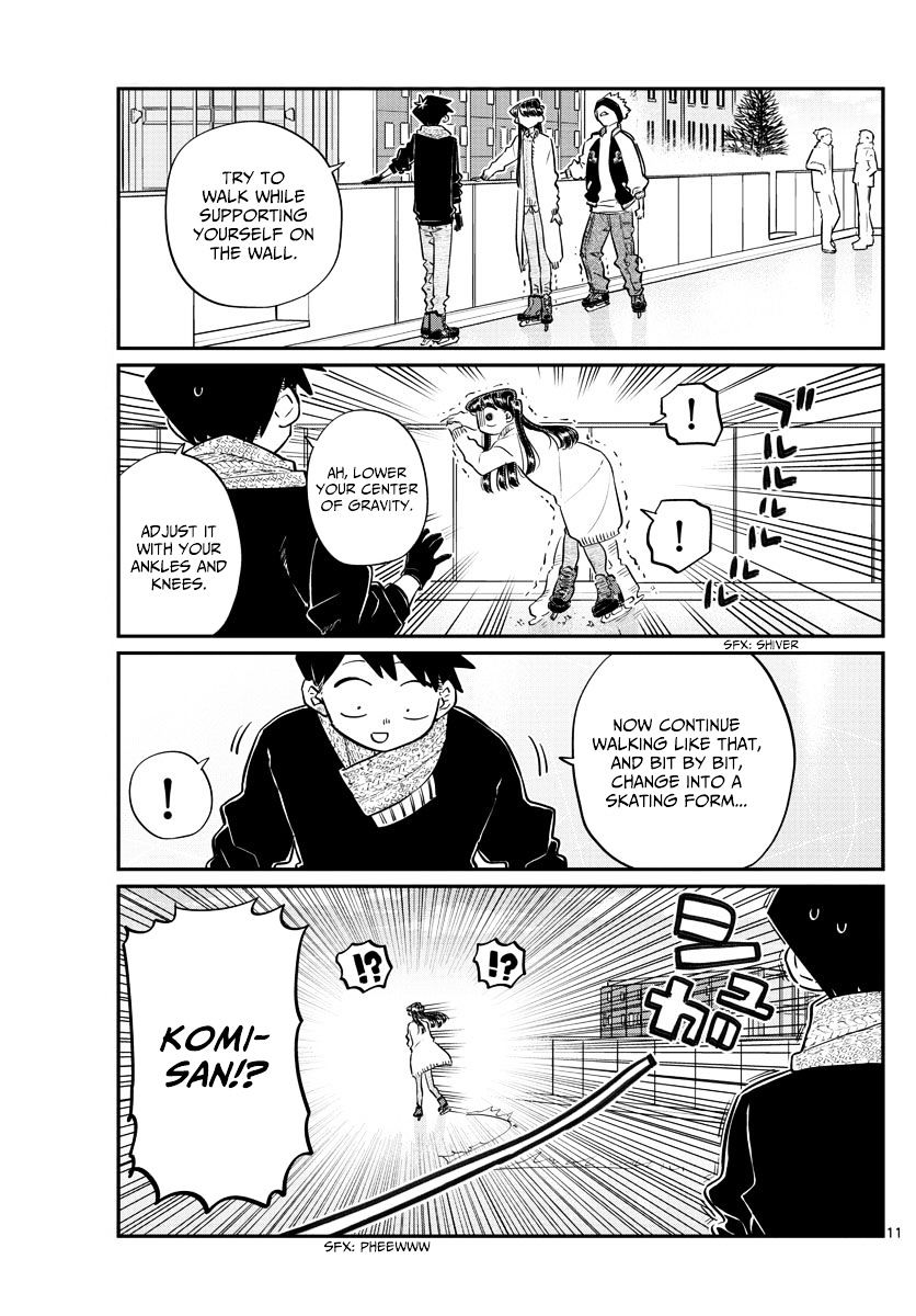 Komi-San Wa Komyushou Desu - Vol.7 Chapter 95: Ice Skating