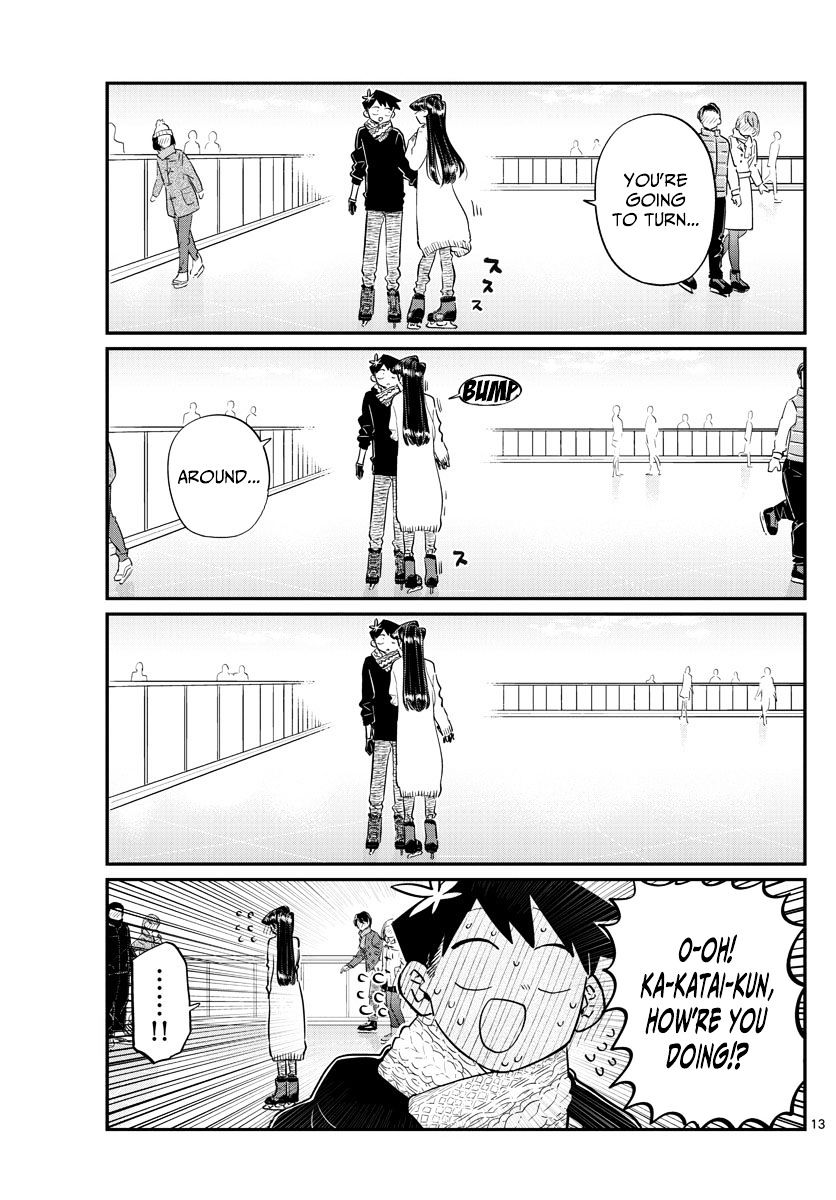 Komi-San Wa Komyushou Desu - Vol.7 Chapter 95: Ice Skating