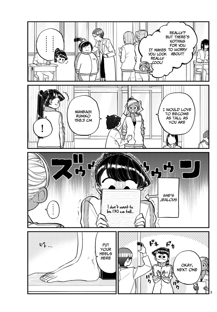 Komi-San Wa Komyushou Desu - Chapter 204: Height