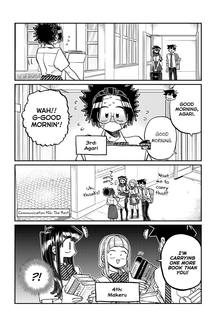 Komi-San Wa Komyushou Desu - Chapter 416