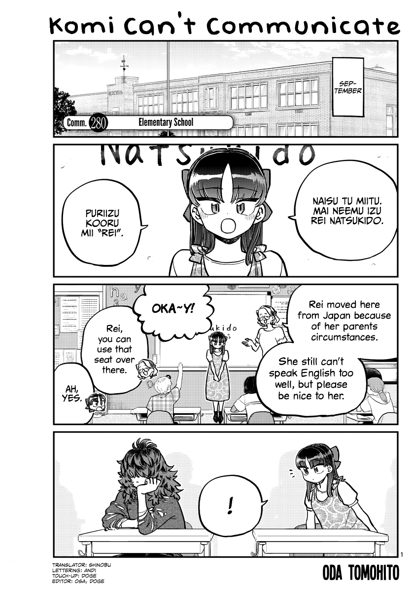 Komi-San Wa Komyushou Desu - Chapter 280: Elementary School