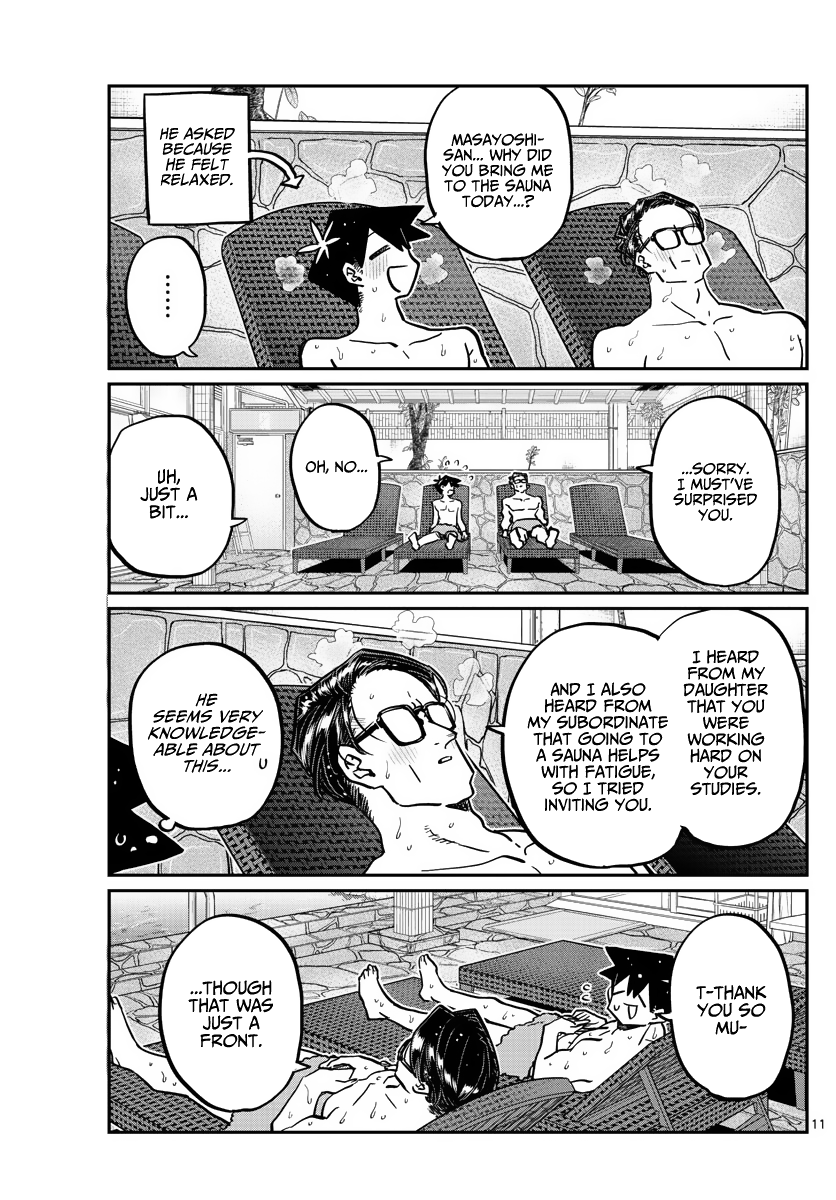 Komi-San Wa Komyushou Desu - Chapter 364: Sauna