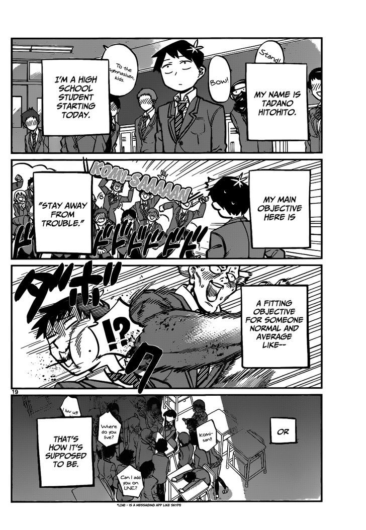 Komi-San Wa Komyushou Desu - Vol.1 Chapter 4: Bad At This