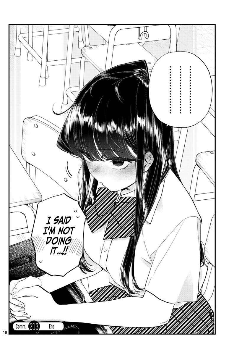 Komi-San Wa Komyushou Desu - Chapter 213: Pat Pat