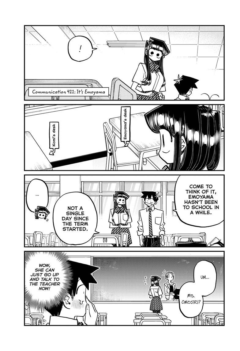 Komi-San Wa Komyushou Desu - Chapter 421