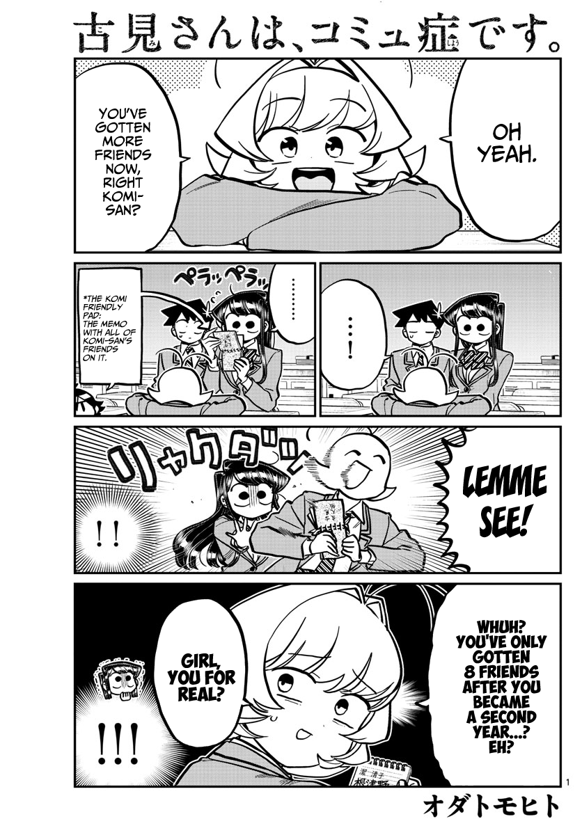 Komi-San Wa Komyushou Desu - Chapter 251: Mixer?