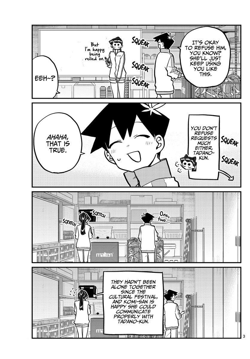 Komi-San Wa Komyushou Desu - Chapter 246: Gymnasium Storage