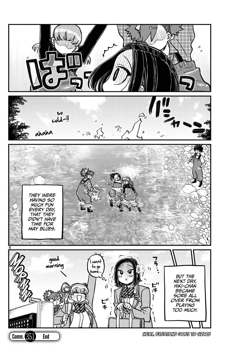 Komi-San Wa Komyushou Desu - Chapter 351: Mountain Stream Fishing