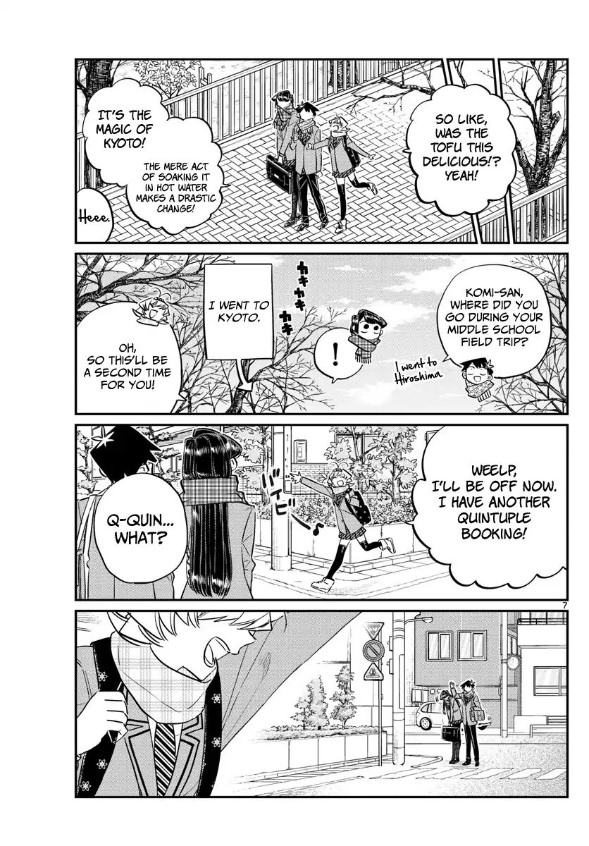 Komi-San Wa Komyushou Desu - Vol.8 Chapter 103: Deciding The Groups For The Field Trip