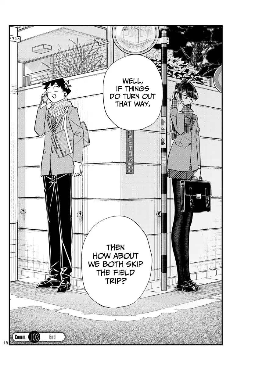 Komi-San Wa Komyushou Desu - Vol.8 Chapter 103: Deciding The Groups For The Field Trip