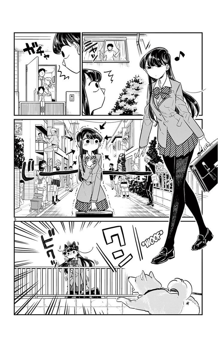 Komi-San Wa Komyushou Desu - Vol.1 Chapter 15: Going To School