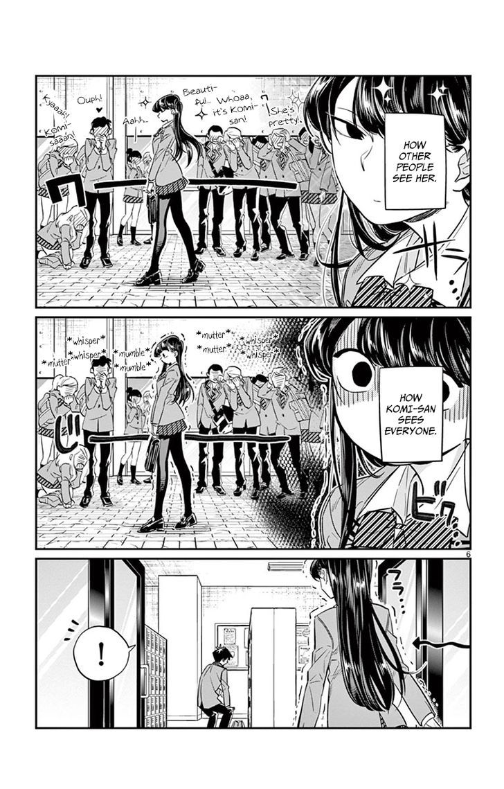 Komi-San Wa Komyushou Desu - Vol.1 Chapter 15: Going To School