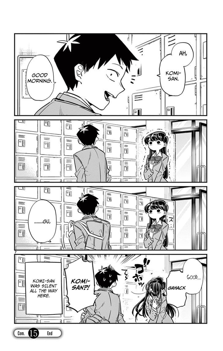 Komi-San Wa Komyushou Desu - Vol.1 Chapter 15: Going To School