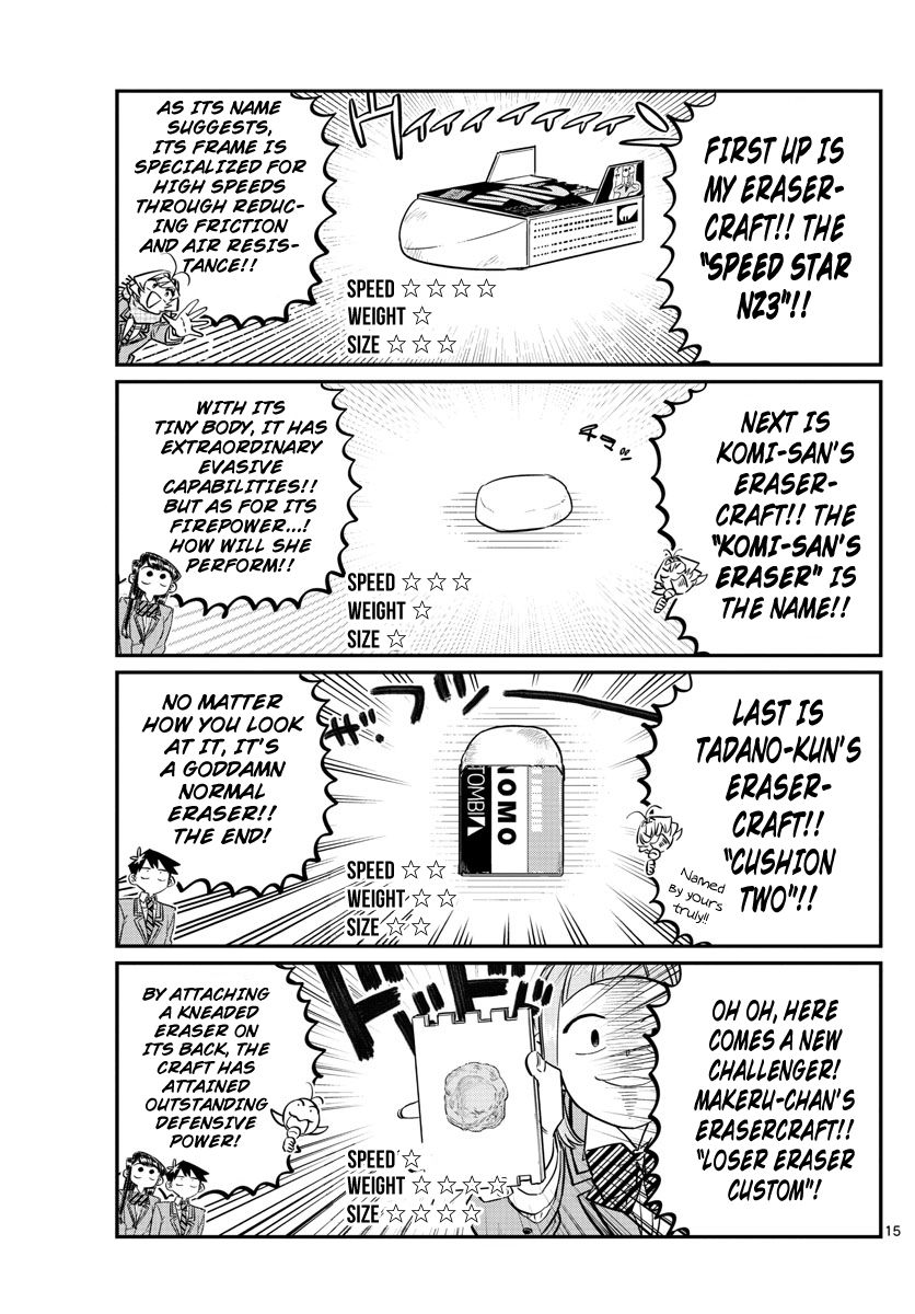 Komi-San Wa Komyushou Desu - Vol.9 Chapter 115: Eraser & Go