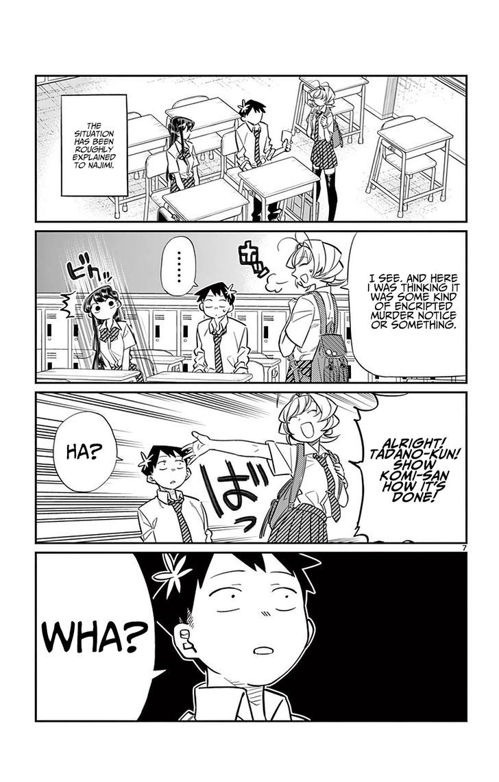 Komi-San Wa Komyushou Desu - Vol.2 Chapter 29: It's Pun