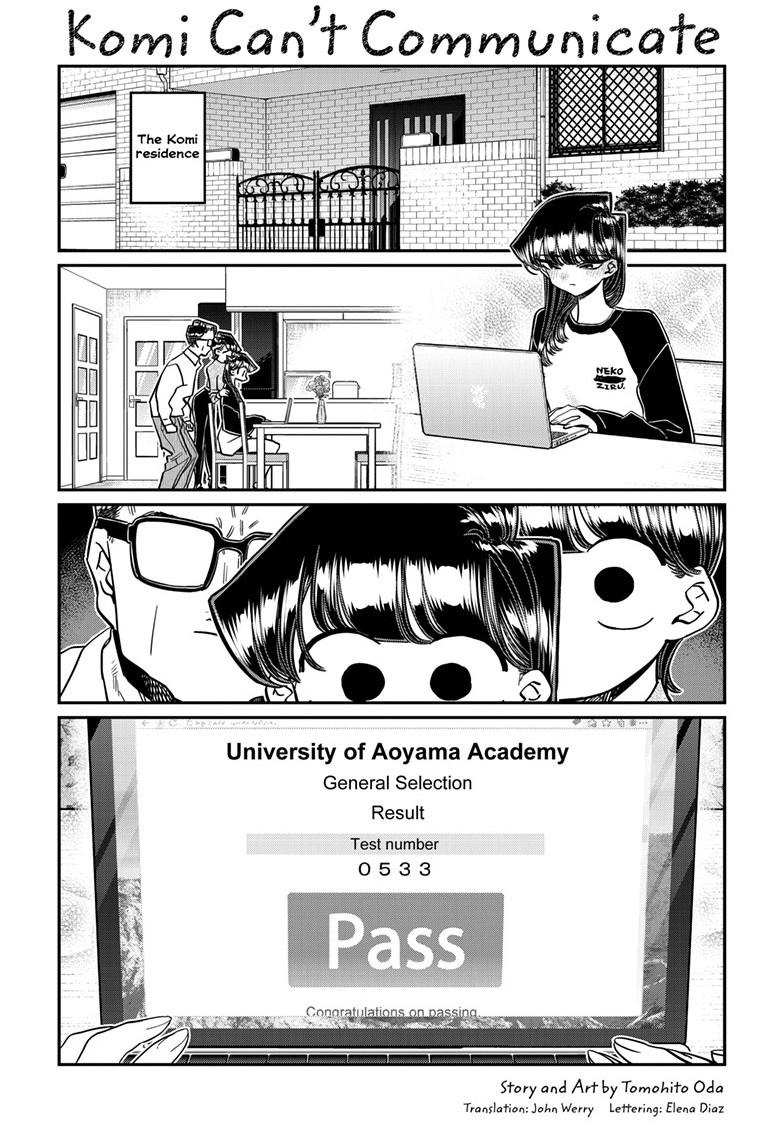 Komi-San Wa Komyushou Desu - Chapter 446