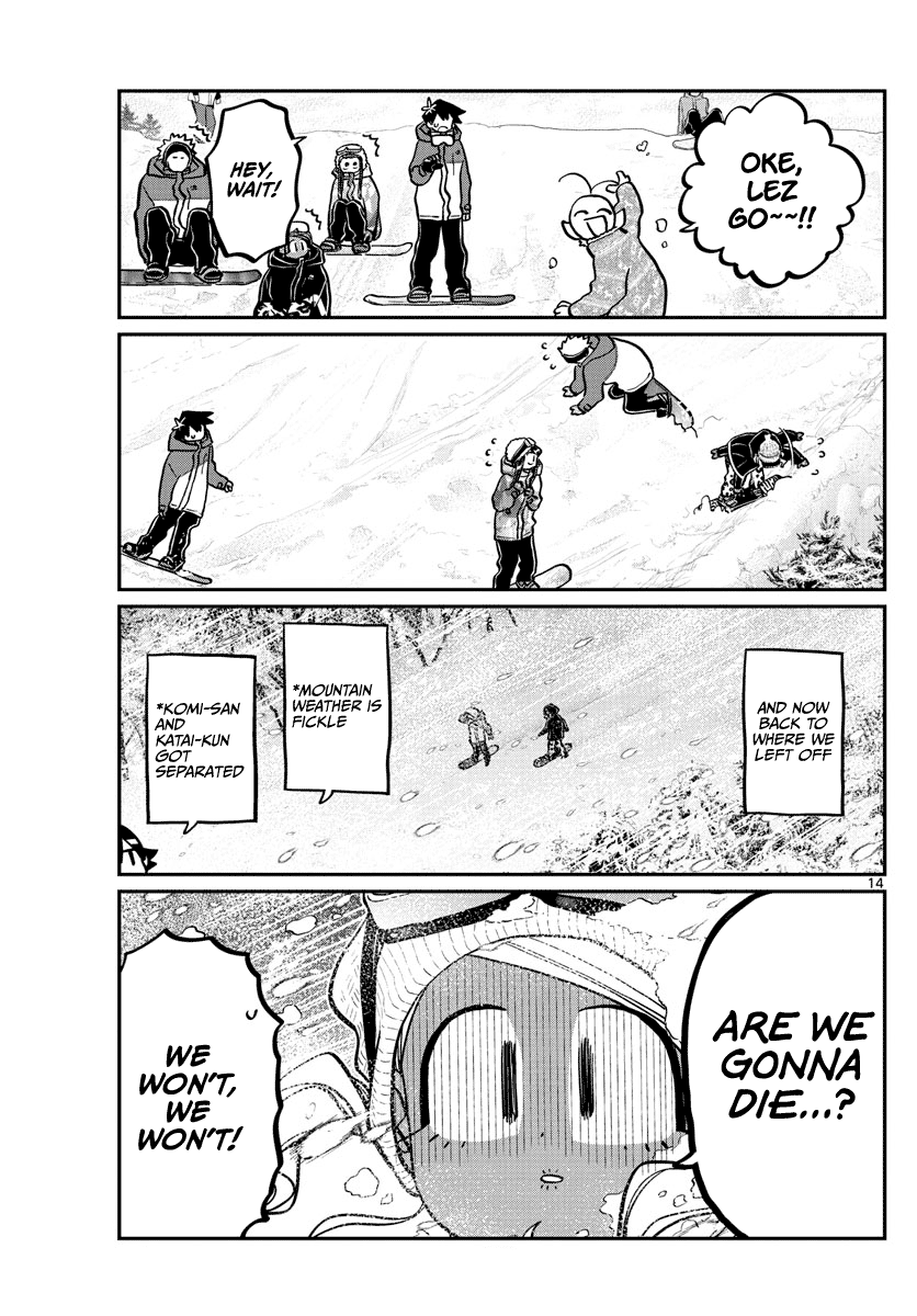 Komi-San Wa Komyushou Desu - Chapter 262: Snowboarding 2