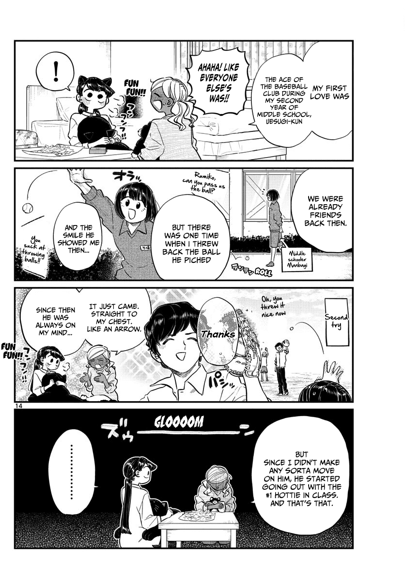 Komi-San Wa Komyushou Desu - Vol.10 Chapter 142: A Sleep Over