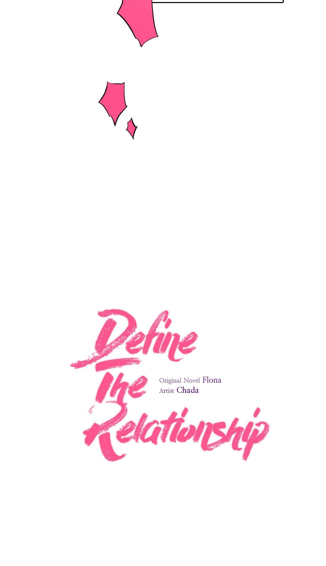 Define The Relationship - Chapter 89