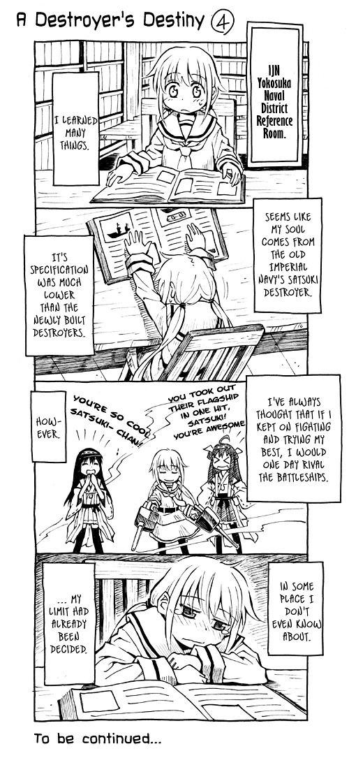 Kantai Collection - A Destroyer Destiny - Chapter 0 : #1 To #28