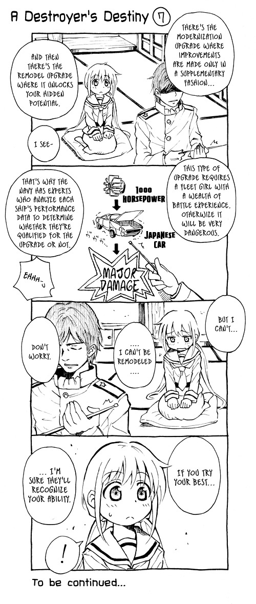 Kantai Collection - A Destroyer Destiny - Chapter 0 : #1 To #28