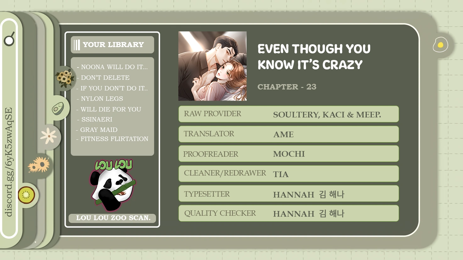 Even Though You Know It’s Crazy - Chapter 23